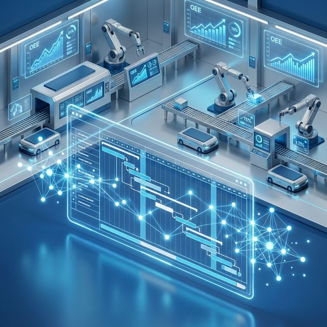 AI Destekli Üretim Planlama ve MES